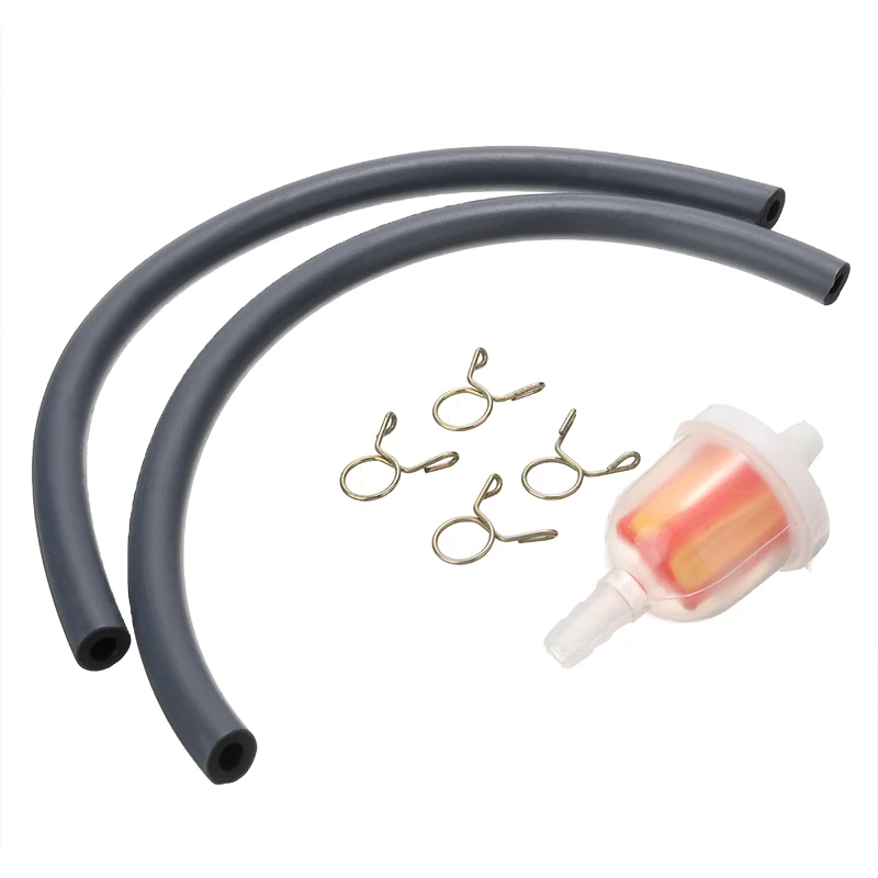 1pc Motorcycle Fuel Gas Hose Clear Filter Mini Inline MOTO 47/49CC For ATV Dirt Pocket Bike Quad Scooter