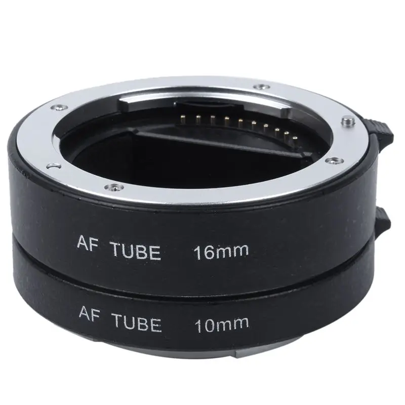 Macro Auto Focus Extension DG Tube Set Ring Metal Mount for Sony E mout NEX