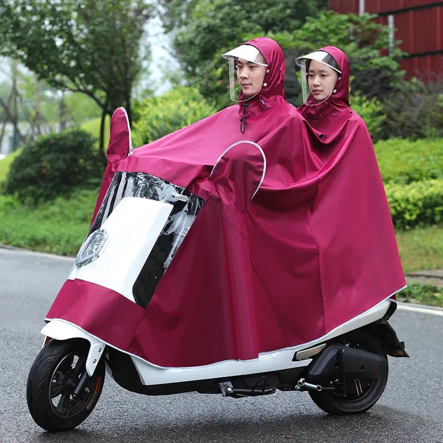 Motorcycle Electric Bike Raincoat Adult 
