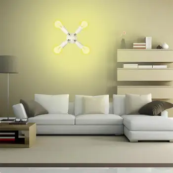 

Adjustable E27 Splitter 3/4/5 Heads Lamp Base Adapter Bulb Holder Socket