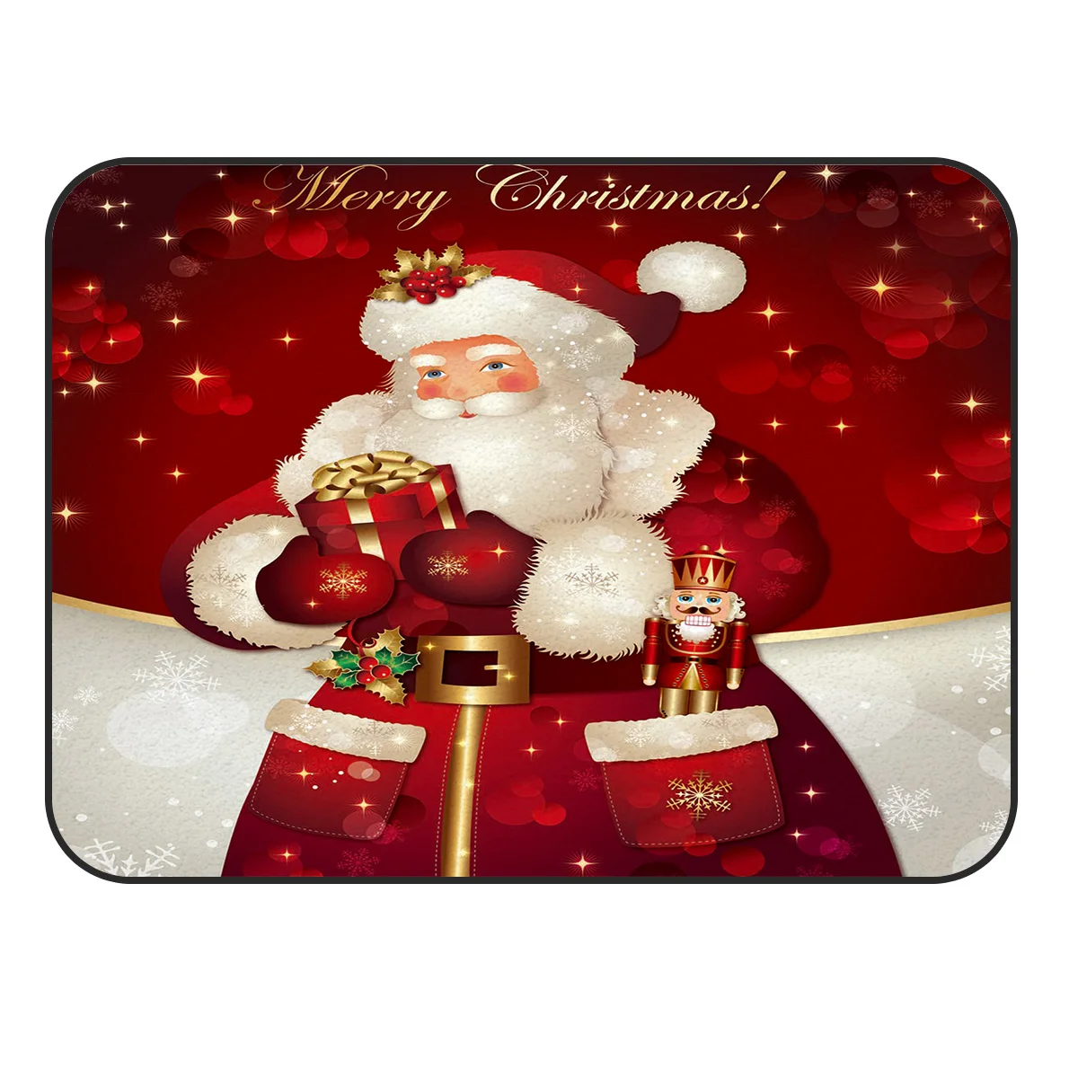 CHARMHOME Мягкий Коврик Противоскользящий коврик Merry Christans Santa коврик для гостиной коврик для домашнего декора