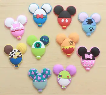 

Wholesale! kawaii flatback soft glue pvc mouse shaped with different cartoon characters for kids accessories