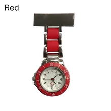 Карманные часы для медсестры с арабскими цифрами, кварцевые часы с брошью, подвесные карманные часы для медсестры AIC88