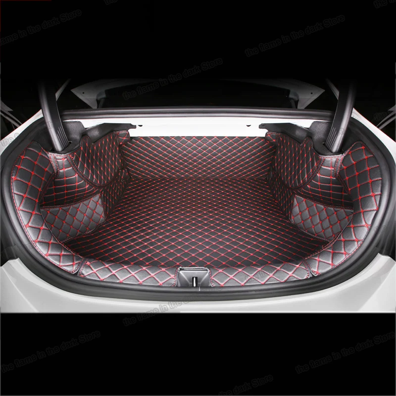 Lsrtw2017 Leather Car Trunk Mat Cargo Liner for mercedes benz A Class A180 A200 A260 A220 2018 2019 2020 w177 A250 accessories |