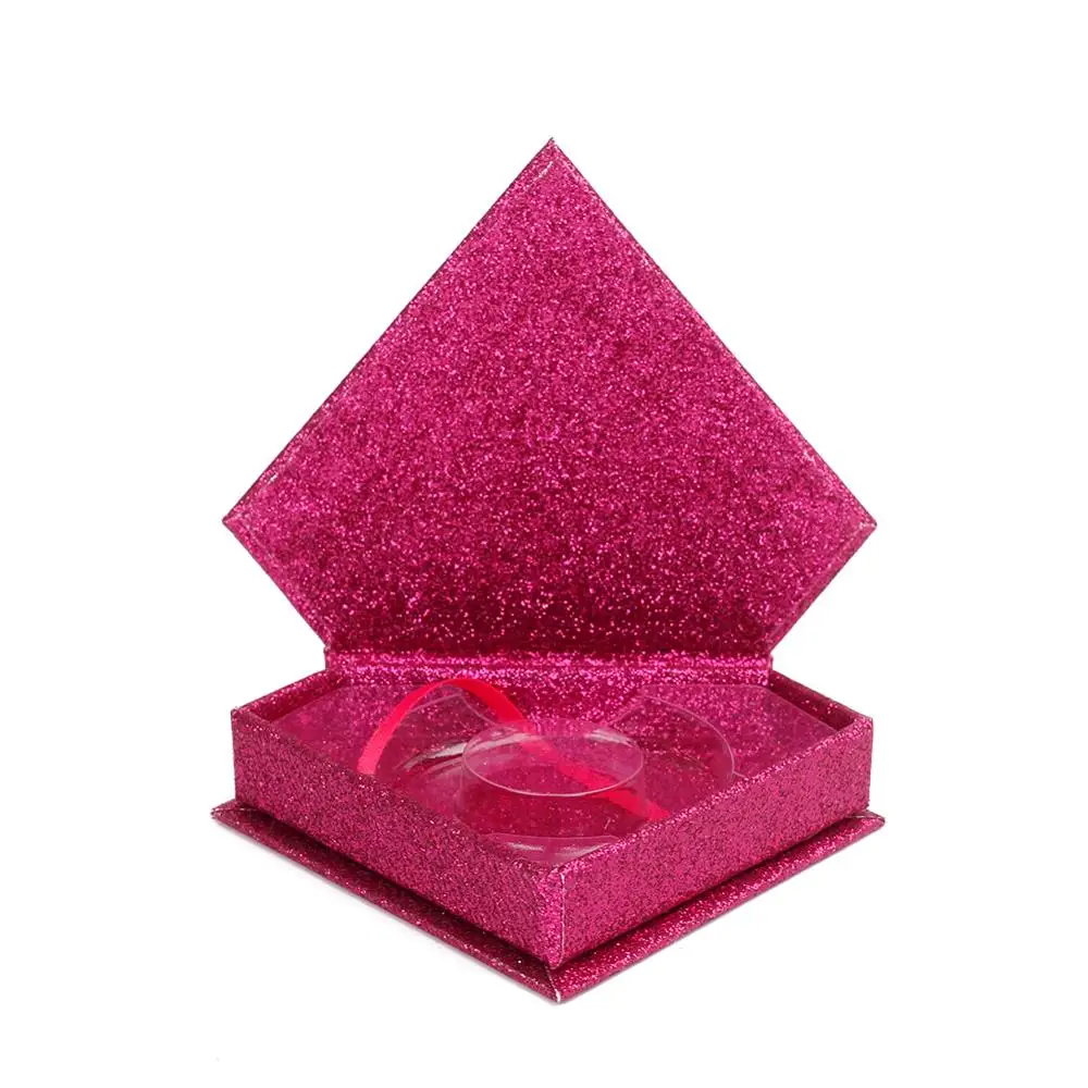 Накладные ресницы упаковочная коробка поддельные 3d норковые ресницы Коробки Искусственные ресницы полосы Алмазный Магнитный чехол пустой