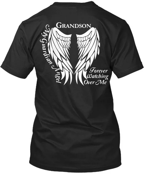 Grandson Guardian Angel - My Forever наблюдайте за мной стандартная футболка унисекс | Мужская