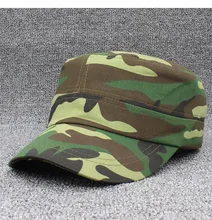  ALTOBEFUN Classic Vintage Men Military Hat Adult Fashion Summer Autumn Brand Solid Adjustable Flat Top Cap For Women AD911 