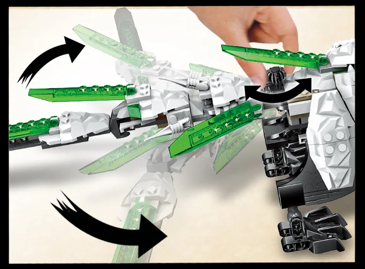 Новый ninjagoo ультра Дракон Ллойд строительные блоки Совместимые Legoedlys Ninjaeds рисунок
