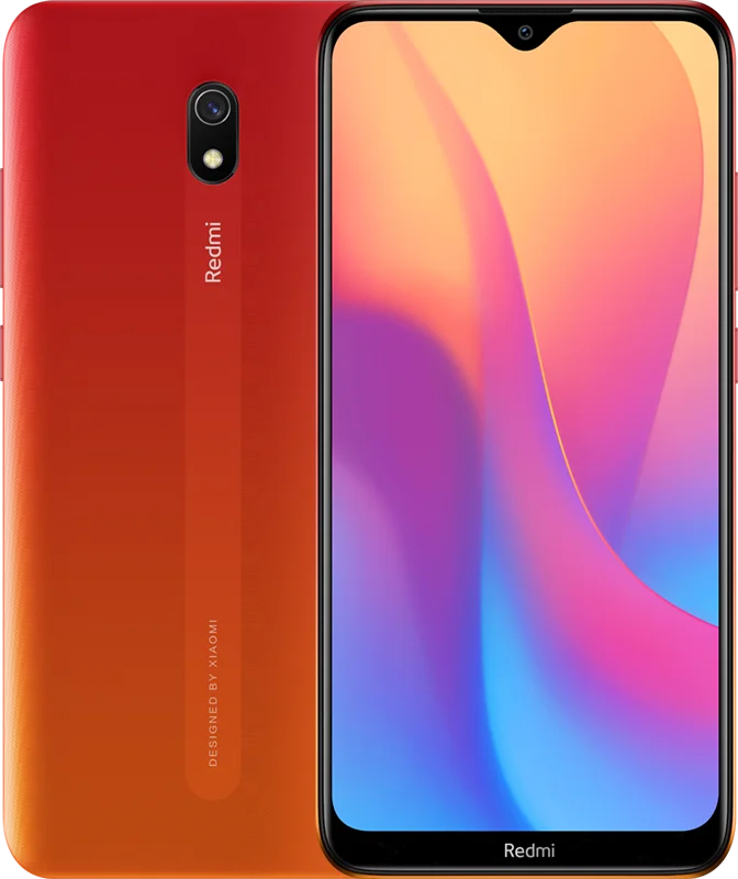 Red Глобальная версия Xiaomi Redmi 8A 2 ГБ 32 ГБ смартфон 6,2" Восьмиядерный Snapdargon 439 5000 мАч 12 МП AI камера - Цвет: Red
