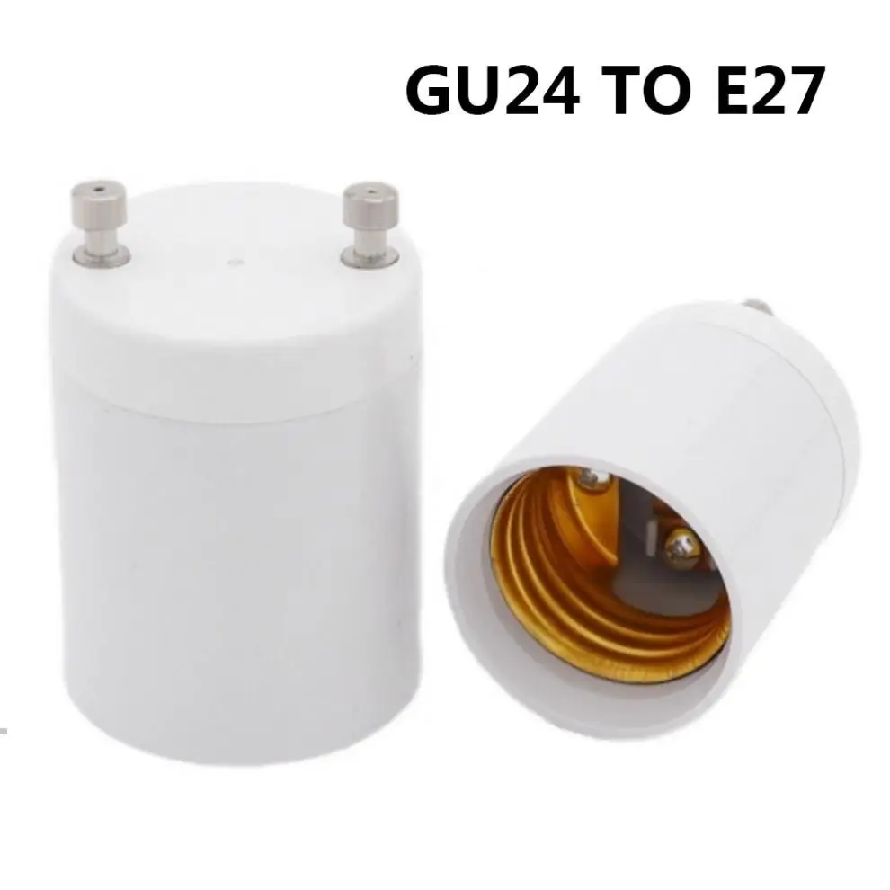 Патроны для лампочек GU24 в E27 адаптер цоколя лампы стандартные светодиодные