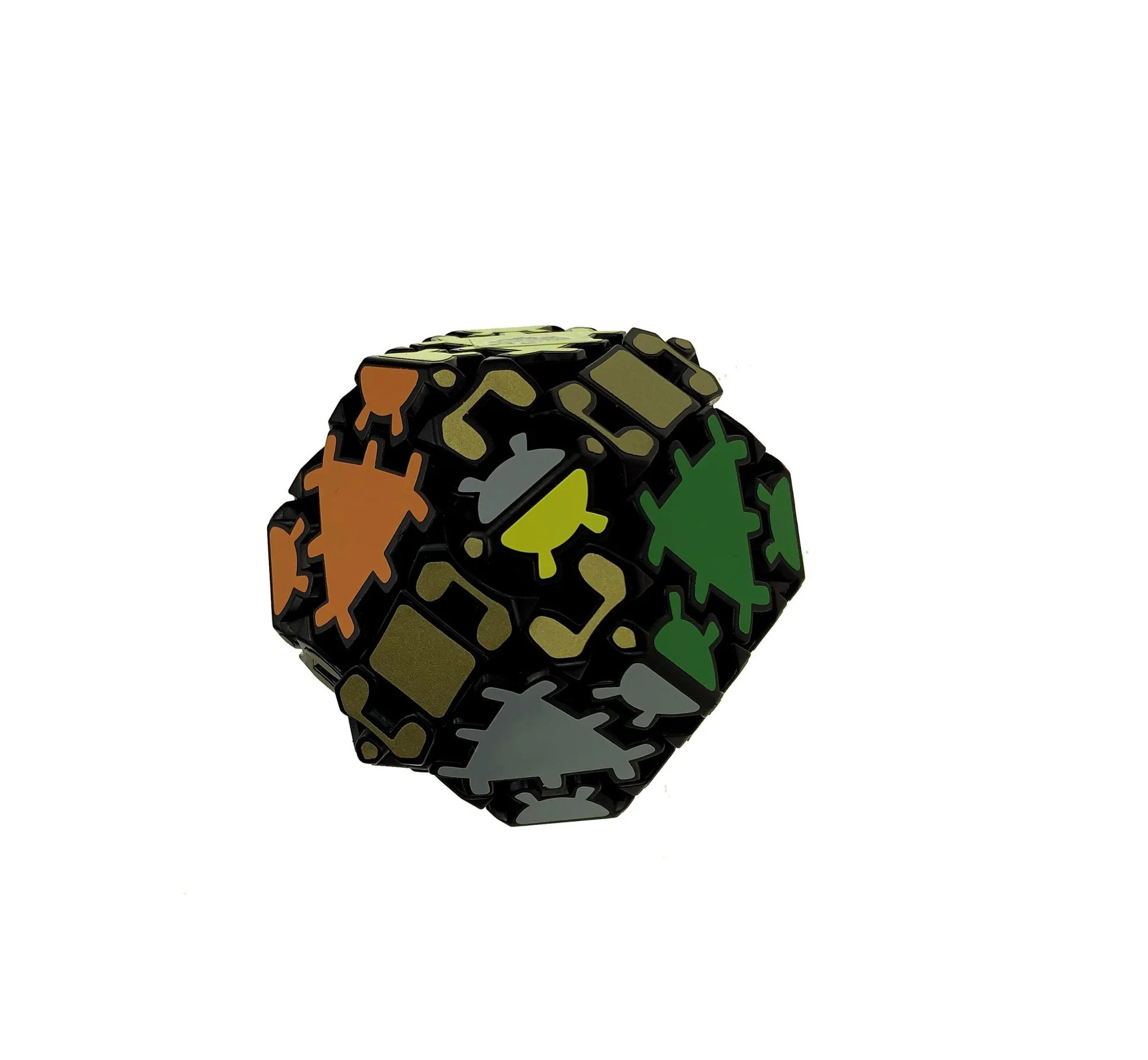 Blue Gear Hexagonal 14 Surface Body Rubik's Cube Gear Tetrakaidecahedron Intelligence Rubik's Cube Toy