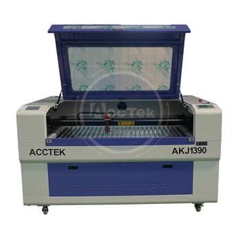 

AccTek 100W laser engraver 1390 laser cutting machine with Ruida control system for non-metal acrylic cnc CO2