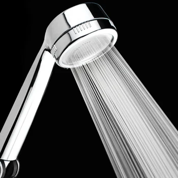 

Round water saving high pressure chrome plating ABS bath shower head chuveiro hand showers bathroom accessoriesDrop ship