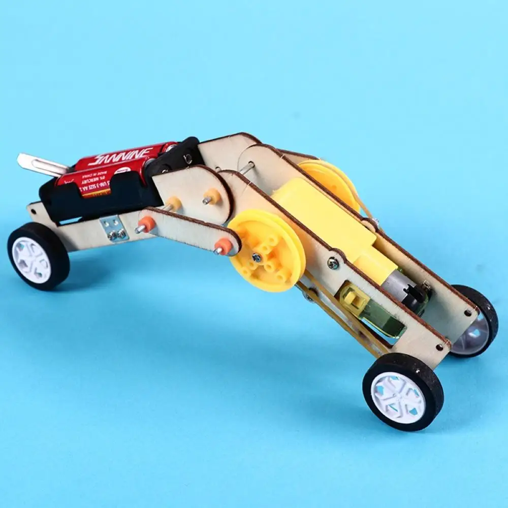 

Kid DIY Assembly Electric Crawling Worm Robot Model School Science Experiment Toy
