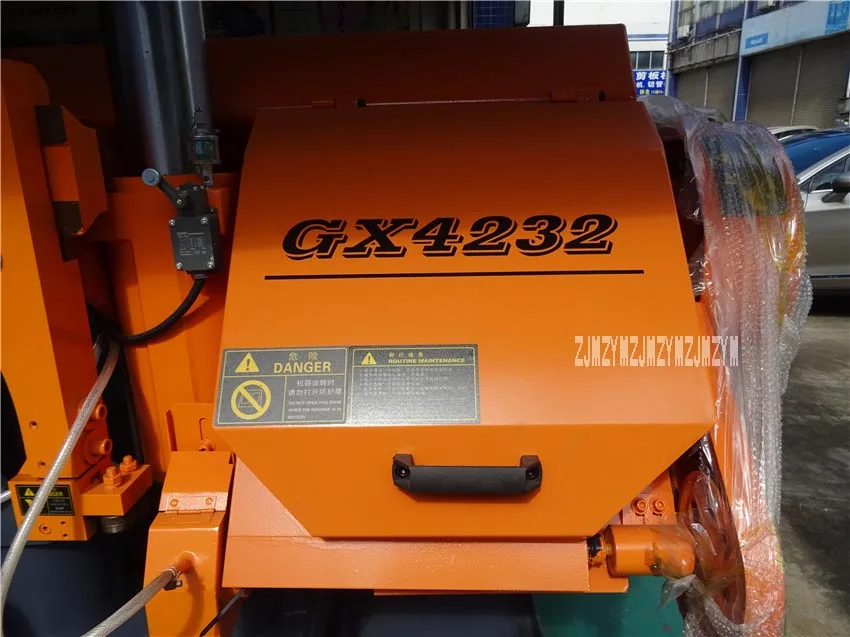 GX4232 Профессиональный ленточнопильный станок, деревообрабатывающее оборудование, ленточнопильный станок для резки металла, пильный станок 220 В/380 В 3 кВт