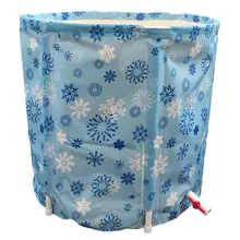 Маленькая ванна бочка для ванной, Складная Ванна бочка для взрослых, бытовая маленькая ванна для всего тела, термальная ванна для взрослых