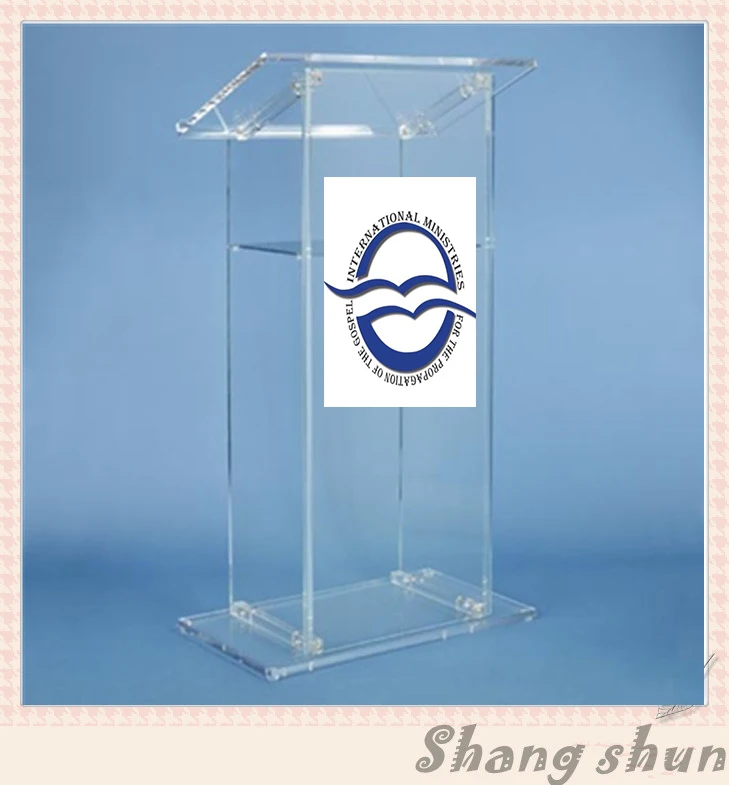 hot sale Clear Acrylic Church Pulpit/Lectern Podium/Church Lectern | Мебель