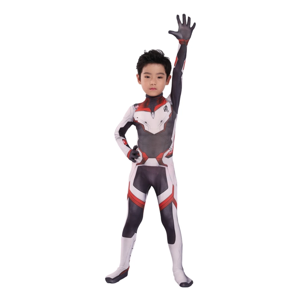 2019 костюм для косплея комбинезон Униформа команды железный Детский Костюм