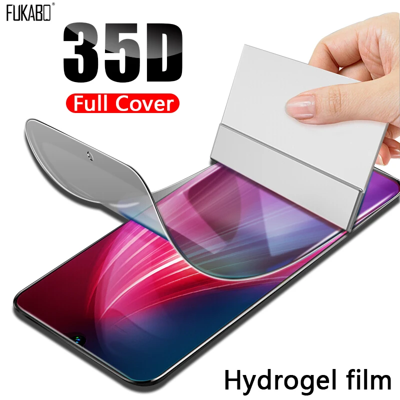 

35D Front & Back Full Cover Hydrogel Film For Samsung A50 A70 A40 A20 A60 Screen Protector For Samsung A80 A90 A30 Not Glass