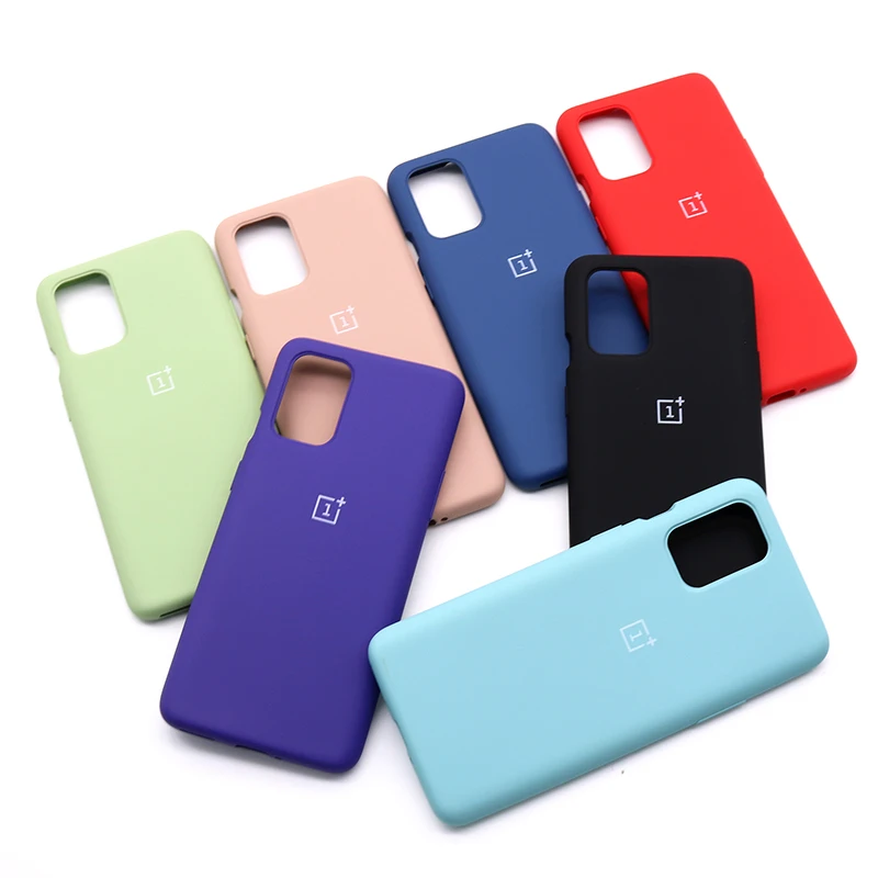 pouch mobile Original Oneplus 6 6T 7 7T 8 8T 8 Pro Soft liquid silicone case For One plus 7 Pro 7T Pro Nord slim soft back cover 10 colour samsung flip cover