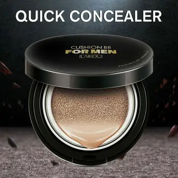 

Men Air Cushion BB Cream Sunscreen Concealer Moisturizing Makeup Natural Skin 15g+15g Face Beauty Bare Brighten Foundation K9S2