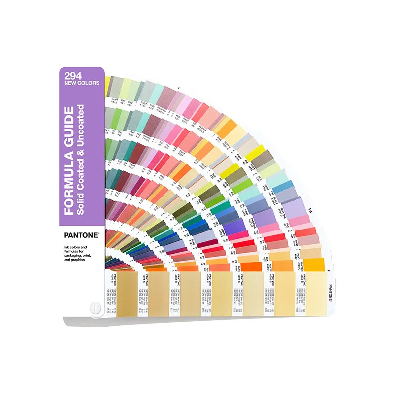 2020 New PANTONE Color Card International Standard Added 294 Color C Card U Card GP1601A-SUPL