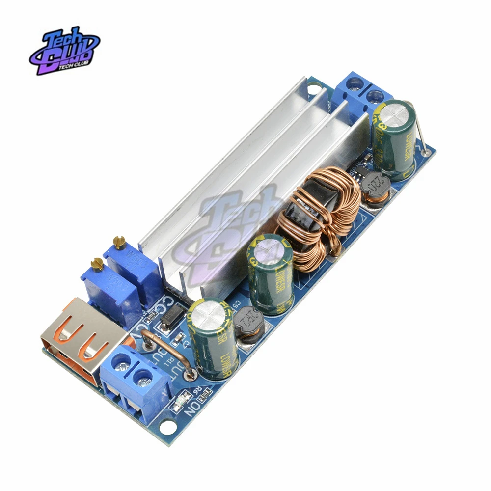 80 Вт DC-DC 2-24 В до 3-30 в USB повышающий понижающий модуль Постоянное напряжение постоянный ток блок питания высокая мощность