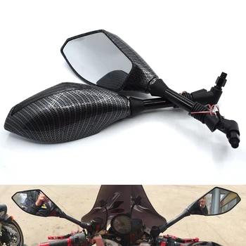 

With LED Turn Signal Integrated Mirrors Motorcycle Rearview Mirrors For SUZUKI GSXR1300 GSX650F GSF650 BANDIT GSX1250 F/SA/ABS