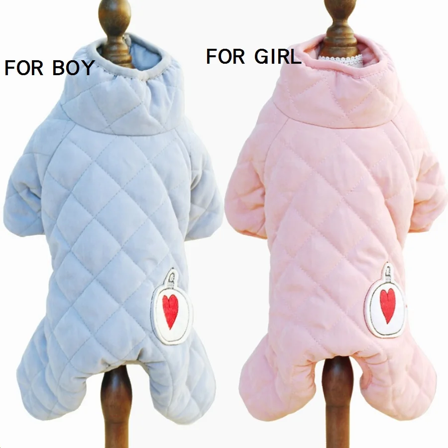 Синий/красный зимнее искусственное пальто Тедди одежда для кошек щенков дизайн