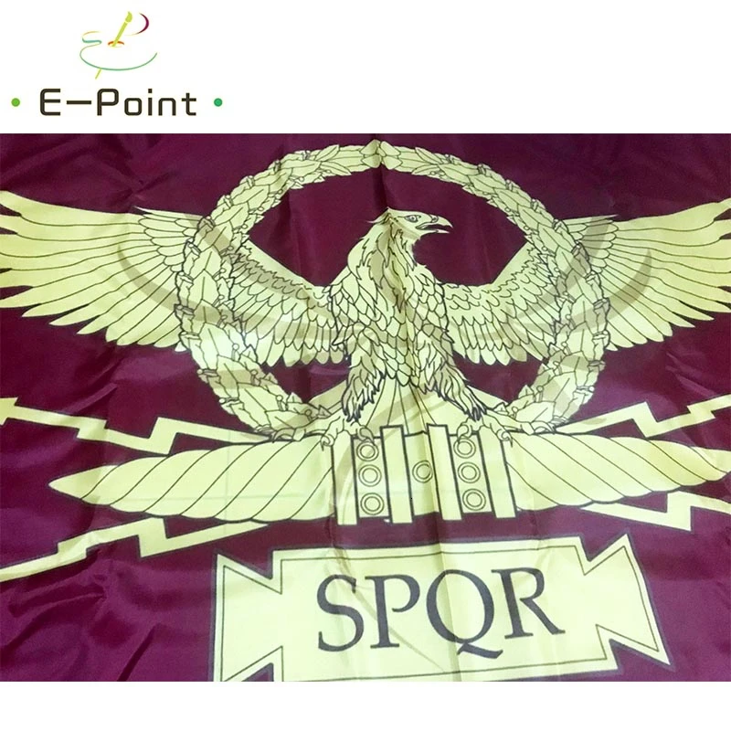 Spqr Римский Сенат и Римский флаг 2 фута* 3 фута(60*90 см) 3 фута* 5 футов(90*150 см) размер рождественские украшения для дома