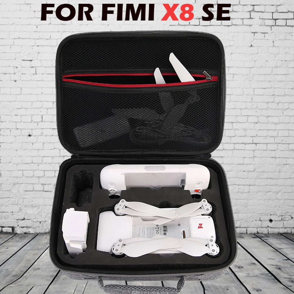 Водонепроницаемый портативный твердый ящик для хранения Дрон сумка на одно плечо с сопротивлением землетрясению переноска RC Квадрокоптер для Xiaomi FIMI X8