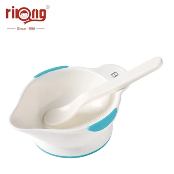 

Rikang kids plate Baby Dishes Kids Learning Dinnerware Silicone baby bowl set Assist Bowl Solid Feeding Tableware Training Bowl