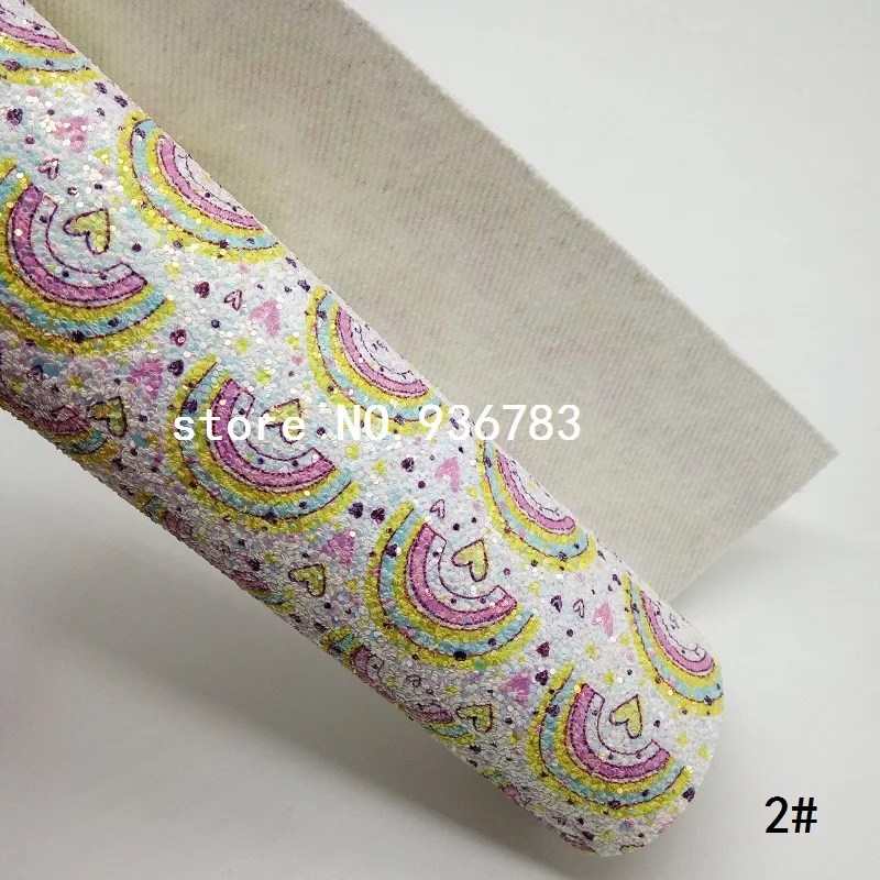 MQ092A 30X134 см мини-рулон блестящей ткани, Радуга блестящая кожа для изготовления бантов обувь сумки и обои украшения