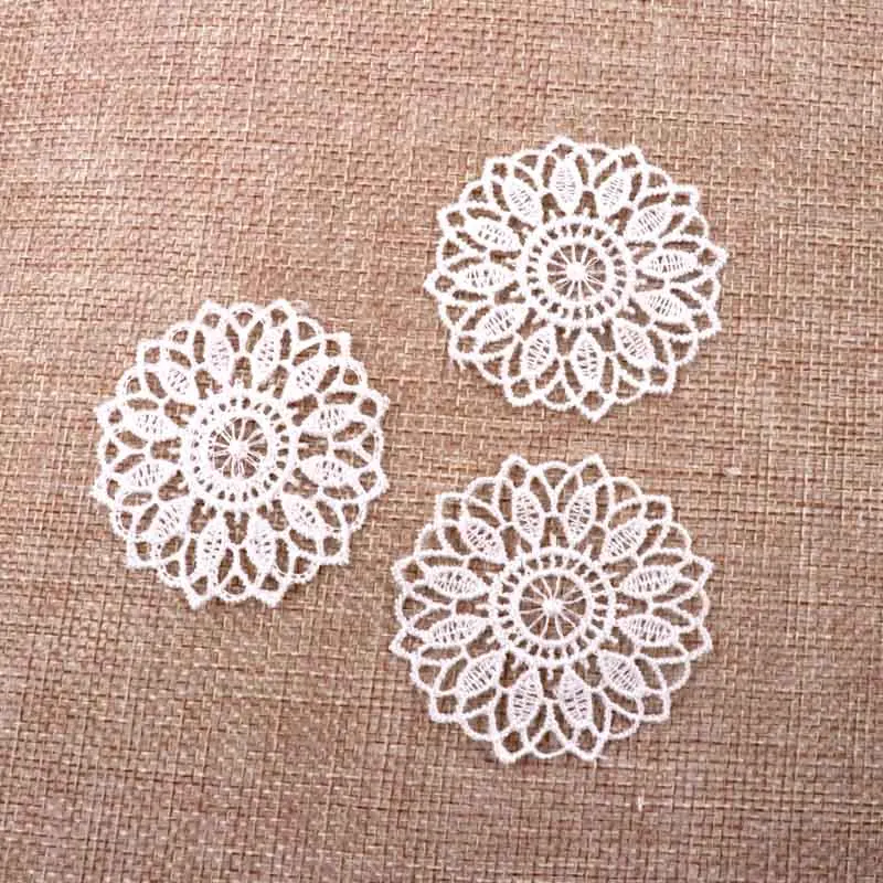 Net Lace Trim Embroidered Lace Ribbon For Sewing Wedding Decoration DIY 45mm