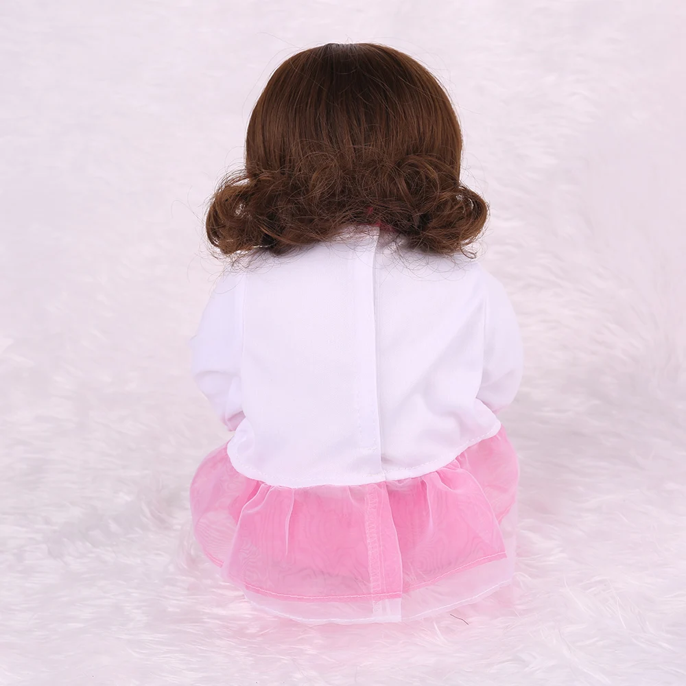 Мягкие силиконовые куклы Reborn Baby 18 дюймов 48 см Bebe Alive Boneca детская кровать Playmates Menina Девочка Малыш Дети День рождения играть игрушки