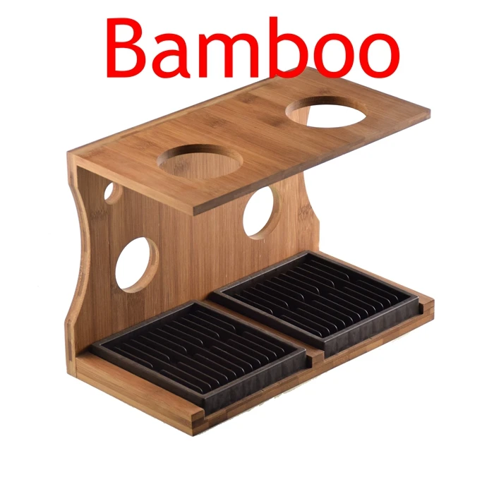 Bamboo V60 пивоваренный стенд бариста кофе стойка для капельницы держатель стойки - Цвет: Bamboo