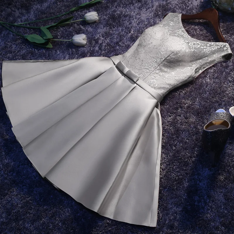Vestido De Noche 2020 милые короткие вечерние платья модное кружевное вечернее платье без