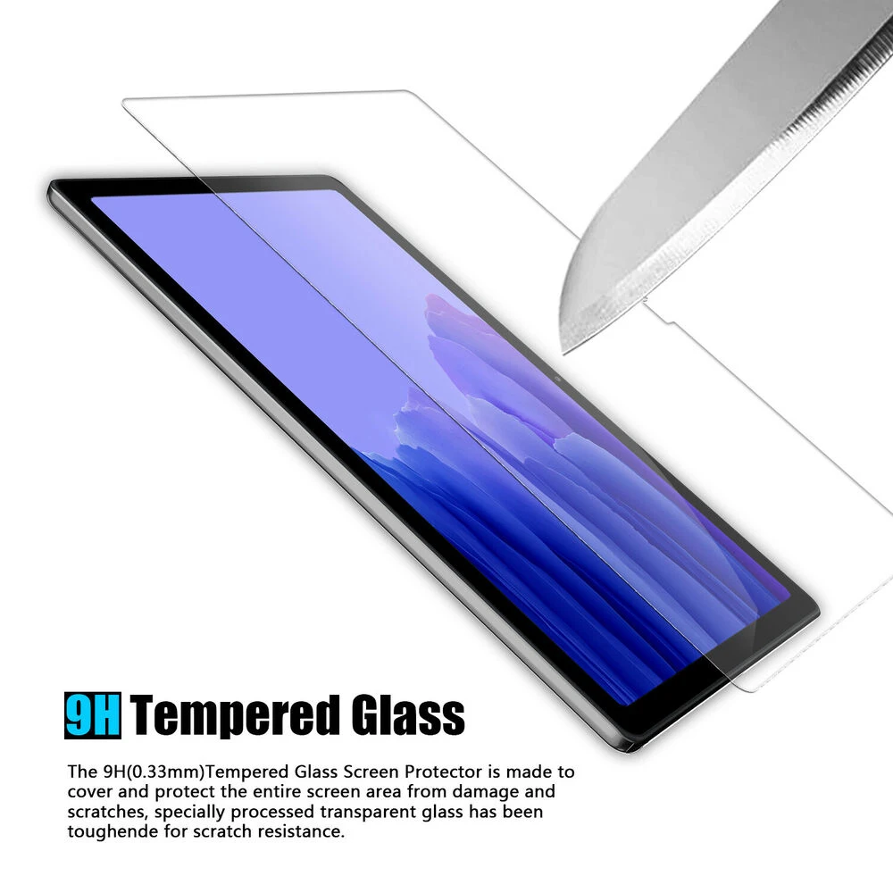 Tempered Glass Screen Protector For Samsung Galaxy Tab S7 S6 lite S5E S8 Tab A7 A 8.0 8.7 10.1 10.4 10.5 11 2021 2020 2019 2022