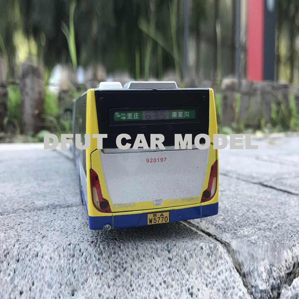 Игрушечный автомобиль из 1:43 сплава, модель автомобиля FOTON BUS, детские игрушечные машинки, оригинальные авторизованные Аутентичные детские игрушки