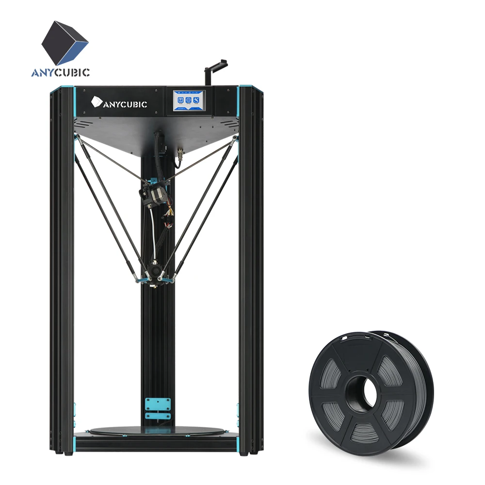 ANYCUBIC Predator 3d printer Kossel линейный плюс принтер с ultraase экструдер большой объем сборки