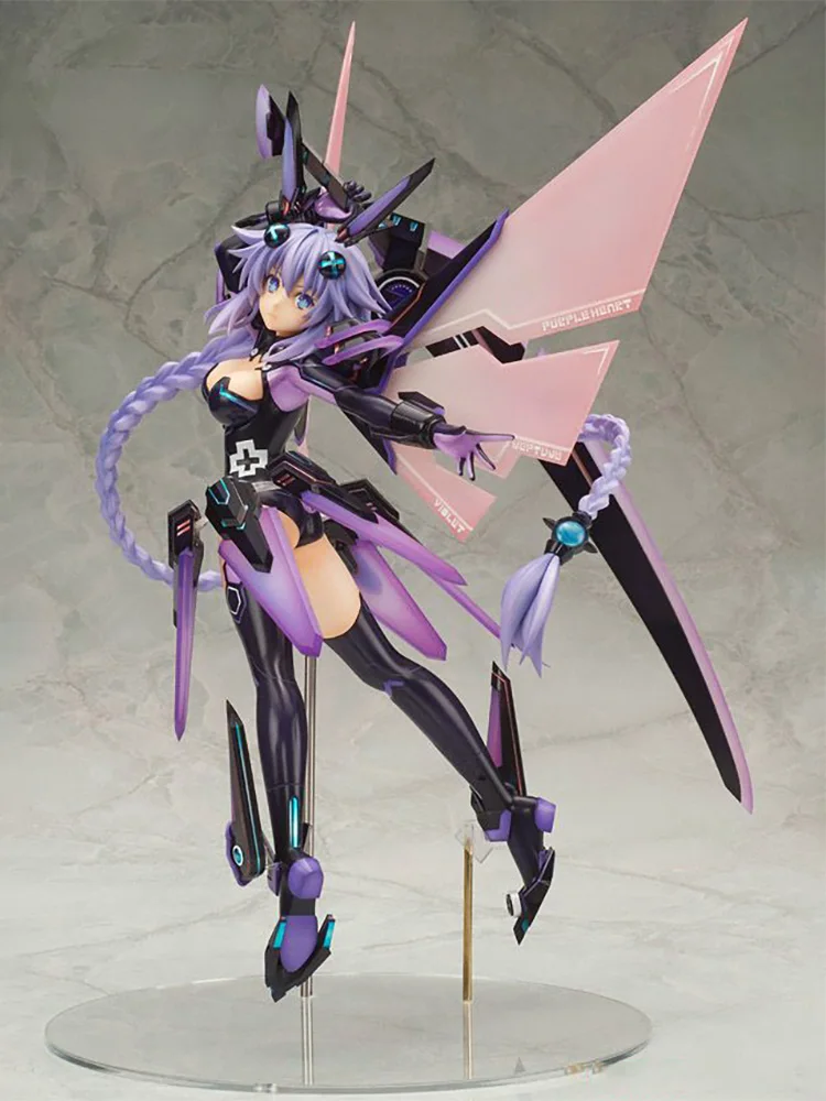 25 см Alter Hyperdimension Neptunia фиолетовое сердце Alter Ver. ПВХ фигурка аниме 1/7 масштаб Коллекционная модель игрушки кукла