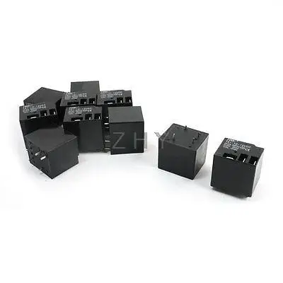 

10pcs T91-1C DC 12V Coil Volt DPDT 5 Pin Electromagnetic Power Relay