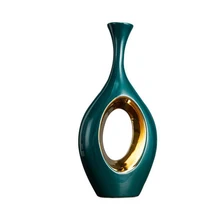 Изысканная керамическая ваза для цветов в скандинавском стиле, украшение для дома, Современная Художественная ваза для цветов и растений, держатель для стола, гидропоника, декоративная фигурка