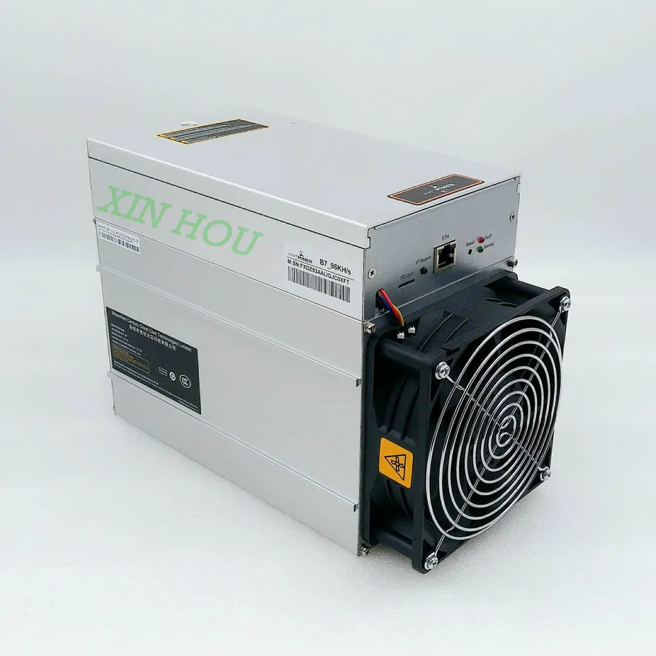 Asic шахтер Antminer B7 96KH/s 528 W Tensority Шахтер BTM добыча лучше чем Antminer s9 S11 Innosilicon T2 Whatsminer M3