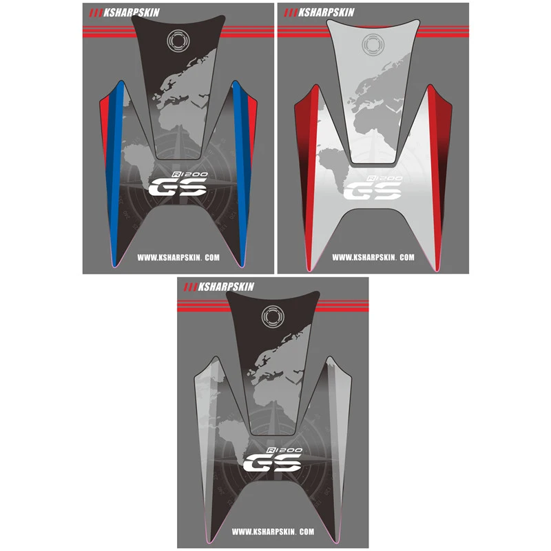 

3d-наклейка ADESIVI, наклейка с эмблемой, защитная накладка на бак, подходит для BMW R1200GS R1200 GS