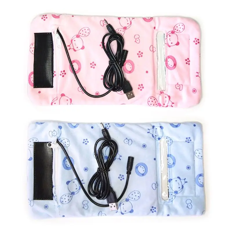 

Visual USB Portable Milk Warmer Travel Baby Bottle Cover Heating Blanket Insulating Thermostat Warming Case