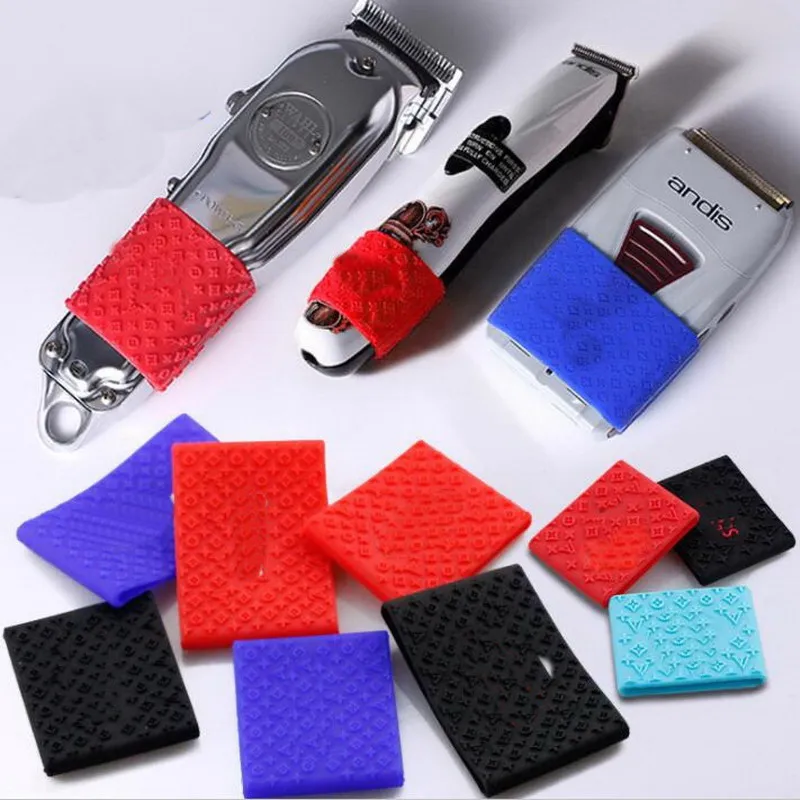 Trimmer grip New Barber Hair Clipper Grip Rubber Anti Slide Design Grips Hairdressing silicone decorative rings | Дом и сад