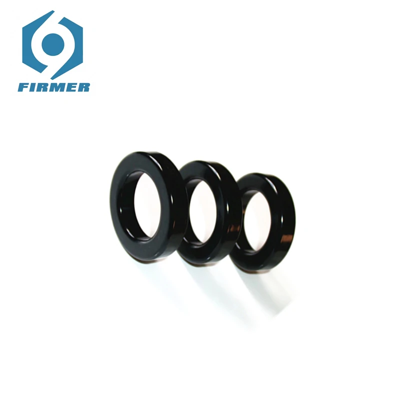 Ferrite Core 77.8x49.2x15.9 mm 2 pcs Toroidal Core Sendust Magnetic Ferrite Chokes Ring Iron Powder Inductor Ferrite Rings Black