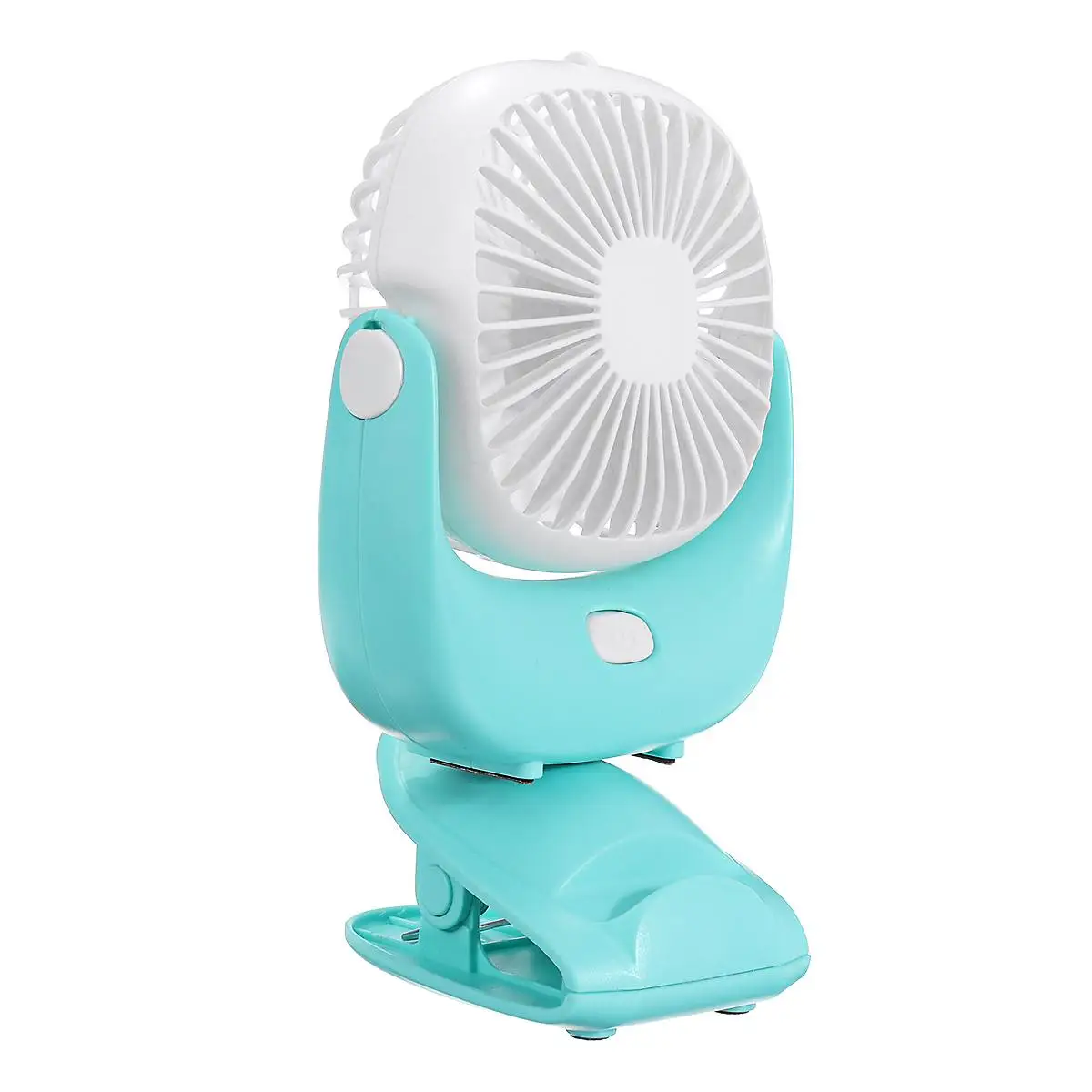AUGIENB Portable Handheld fans USB Rechargeable Detachable Desktop fans / 360° Adjustable / Phone Holder / 3 mode Gale /