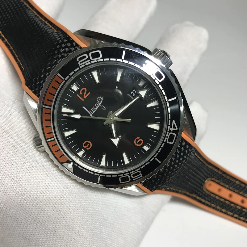

2019 new Top Mechanical Automatic AAA Watch Mens Watches Top Brand Luxury Relog Hombre Ceramic Bezel Wristwatch Automatic Watch